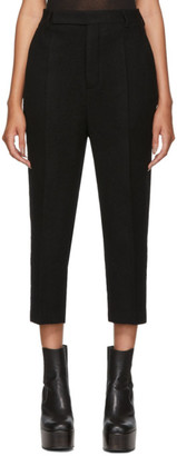 Rick Owens Black Easy Astaires Trousers
