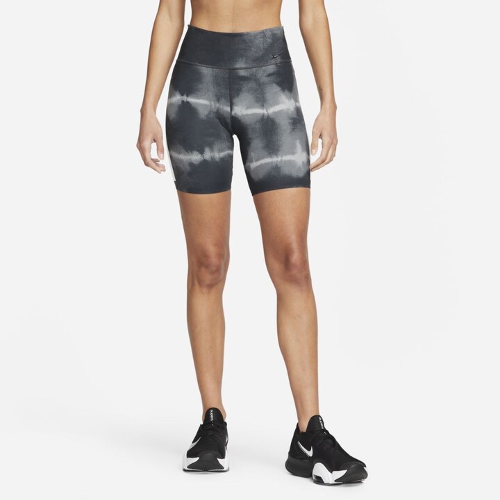 Nike Dri-FIT One Luxe Women's 7" Mid-Rise Printed Training Shorts -  ShopStyle
