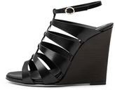 Thumbnail for your product : Diane von Furstenberg Wave Leather Wedge