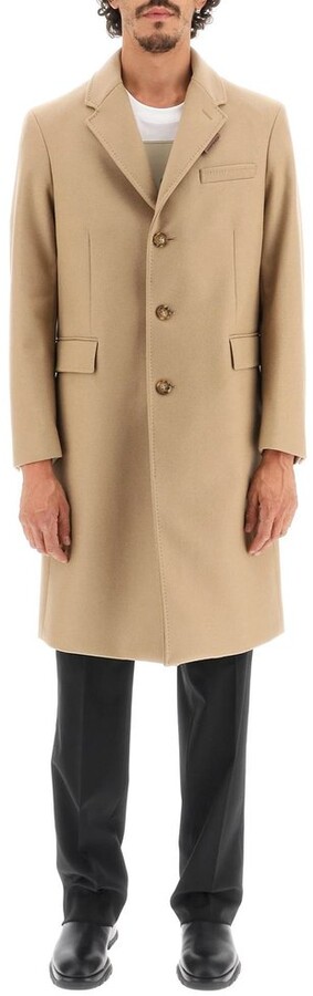 Mens Burberry Cashmere Trench Coat | ShopStyle