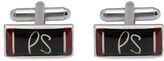 Thumbnail for your product : Paul Smith Logo Plaque Metal Cufflinks