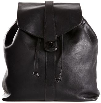 Chanel Vintage logo backpack