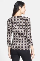 Thumbnail for your product : Anne Klein Geo Print Faux Wrap Top