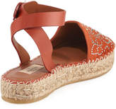 Thumbnail for your product : Valentino Garavani Studded Suede Espadrilles