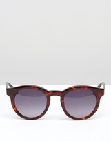 Thumbnail for your product : Whistles Ellie Small Round Frame Sunglasses