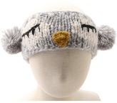 Thumbnail for your product : San Diego Hat Company Kids KNK3246 Sleeping Owl Pom Headband Hat (Little Kids)