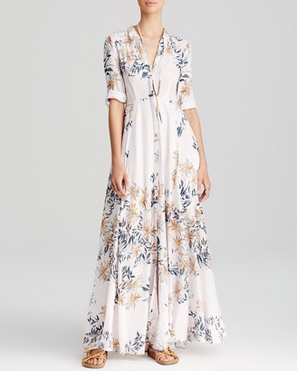 Free People Shirt Dress - After The Storm Printed Maxi - ShopStyle
