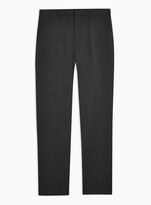 Thumbnail for your product : Topman Charcoal Grey Slim Fit Suit Trousers