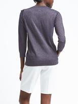 Thumbnail for your product : Banana Republic Shine Ruffle Front Pullover