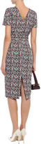 Thumbnail for your product : Victoria Beckham Floral-print Crepe Dress