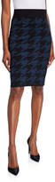 Thumbnail for your product : Anne Klein Houndstooth Knit Skirt
