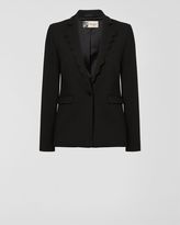 Thumbnail for your product : Jaeger Scallop Lapel Blazer