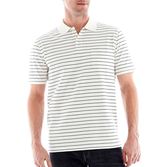 Thumbnail for your product : JCPenney St. John's Bay Bar-Striped Polo Shirt