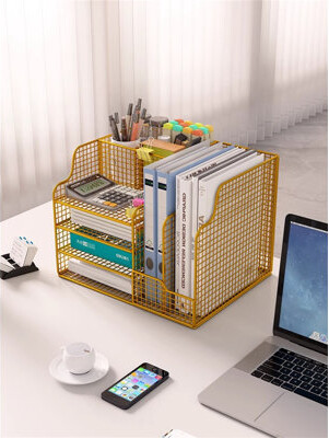 Hokku Designs Rajohn Metal Desk Organizer