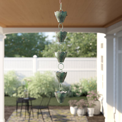 August Grove Alldredge Rain Chain