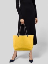 Thumbnail for your product : Altuzarra Large Suede Tote Yellow