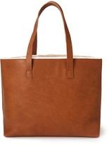 Thumbnail for your product : Forever 21 textured faux leather tote