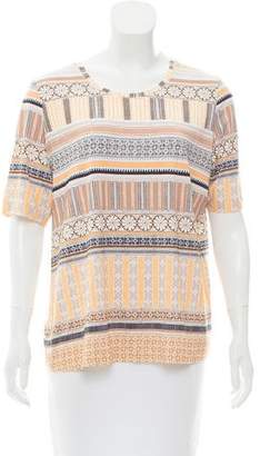 Basler Printed Knit Top w/ Tags