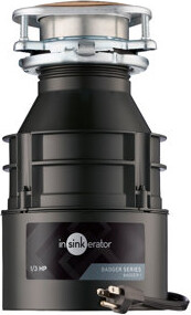 InSinkErator Badger 1/3 HP Continuous Feed Garbage Disposal (With Optional Power Cord)