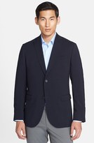 Thumbnail for your product : Z Zegna 2264 Z Zegna Trim Fit Navy Stretch Wool Sport Coat
