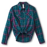 Thumbnail for your product : Cherokee Girls' Plaid Button Down Shirt
