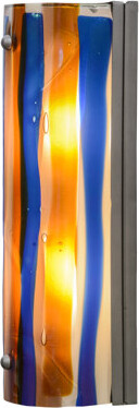 Meyda Lighting Metro Fusion Oceano 2-Light Flush Mount