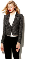 Thumbnail for your product : Vince Camuto Tweed And One Button Blazer
