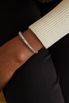 Thumbnail for your product : Suzanne Kalan 18-karat White Gold Diamond Cuff - One size