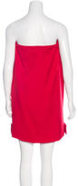 Thumbnail for your product : Valentino Strapless Wool Dress