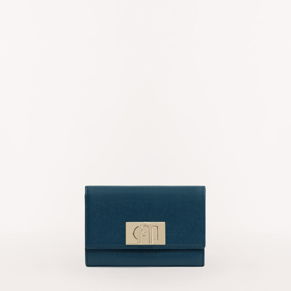 送料関税込☆FURLA FURLA 1927 M COMPACT WALLET ロゴ 折り財布 Compact Wallet M NUVOLA Furla 1927 | Furla US