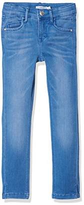 Name It Girl's Nkfpolly Dnmtia 2004 Pant Noos Jeans, Blue (Medium Denim)