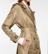 Thumbnail for your product : Saint Laurent Silk twill trench coat