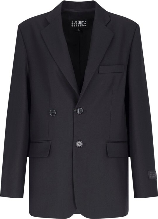 MM6 MAISON MARGIELA Single-Breasted Tailored Blazer
