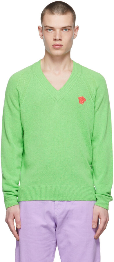 men neon sweater