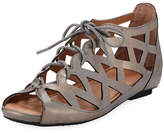 Thumbnail for your product : Gentle Souls Brielle Lace-Up Flat Cutout Comfort Sandal