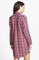 Thumbnail for your product : Nordstrom Cotton Twill Sleep Shirt