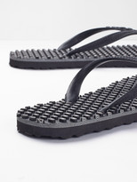 white stuff flip flops