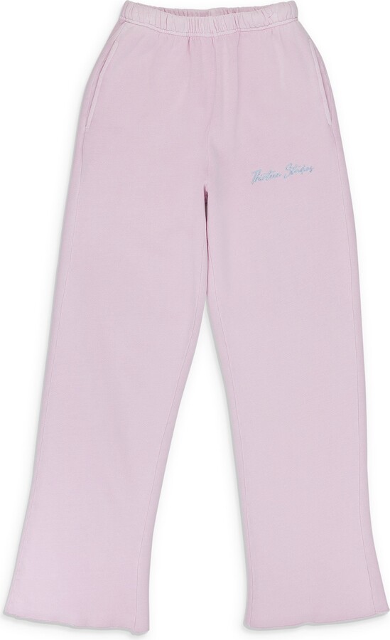 Thirteen Studios Pink Pigment Sweatpants