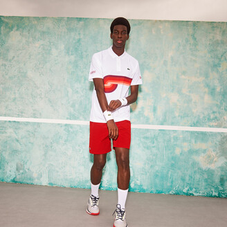 Lacoste Men's SPORT x Novak Djokovic Breathable Print Regular Fit Polo -  ShopStyle