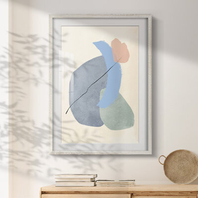 Latitude Run Pastel Assemblage II -Framed Print