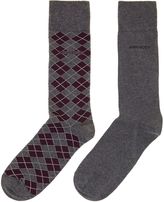 Thumbnail for your product : HUGO BOSS Men's 2 pack argyle sock