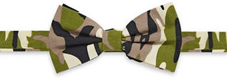 Haight And Ashbury Camouflage Cotton Pre-Tied Bow Tie