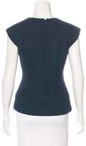 Thumbnail for your product : Chanel Tweed Cap Sleeve Top