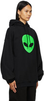 Thumbnail for your product : Balenciaga Black Alien Sport Hoodie