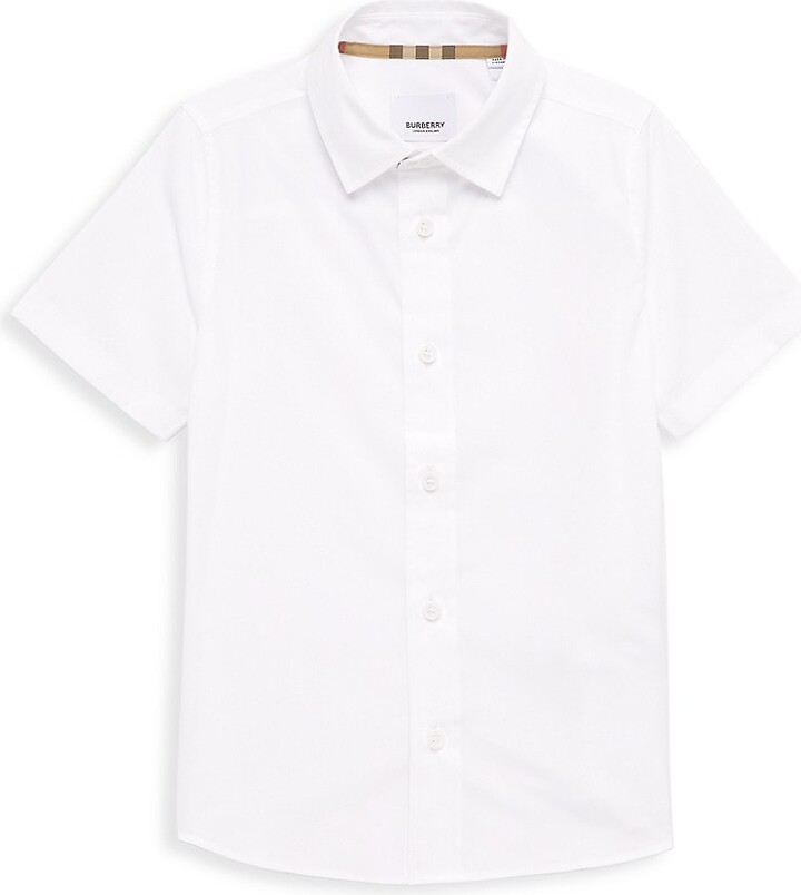 Burberry Boys' White Shirts | ShopStyle