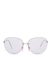 Thumbnail for your product : Christopher Kane Metal Oversized Sunglasses