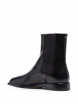 Thumbnail for your product : Maison Margiela Tabi leather Chelsea boots