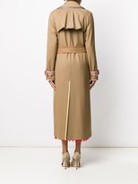 Thumbnail for your product : Marco De Vincenzo Contrast-Threading Trench-Coat