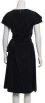 Thumbnail for your product : Prada Short Sleeve Midi Dress