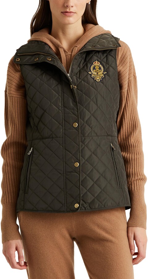 polo ralph lauren quilted jacket womens